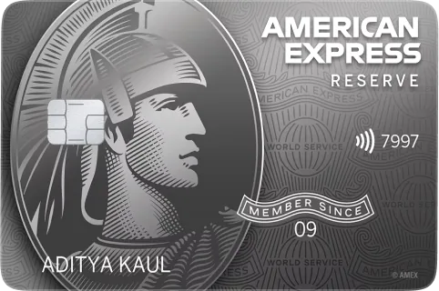 American Express Platinum Reserve Credit Card