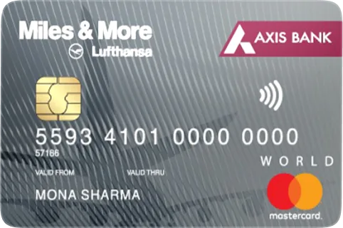 Axis Miles and More World Credit Card