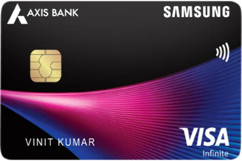Axis Samsung Infinite Credit Card