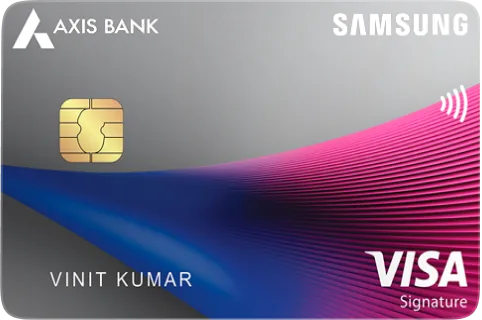 Axis Samsung Signature Credit Card