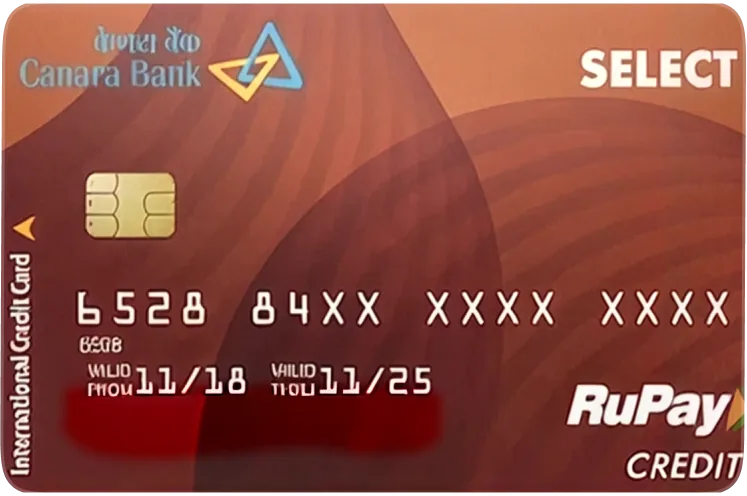 Canara Rupay Select Credit Card