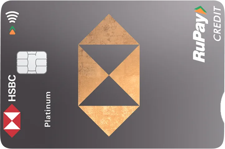 HSBC Rupay Platinum Credit Card