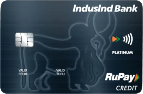IndusInd Platinum RuPay Credit Card