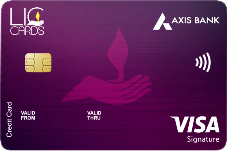 LIC Axis Signature Credit Card