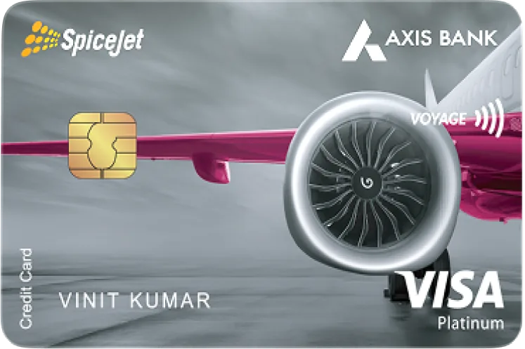 Axis SpiceJet Voyage Credit Card